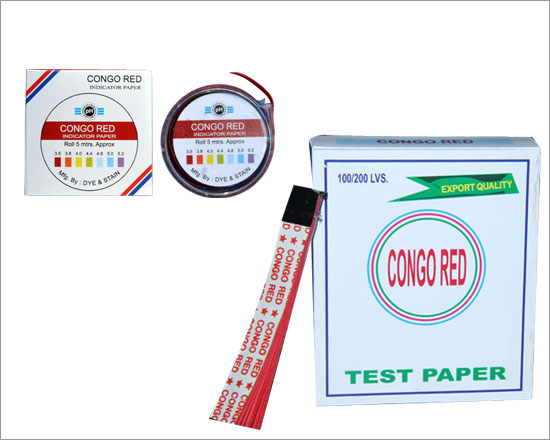 Congo Red Paper