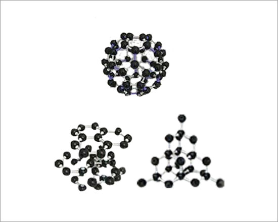 Crystal Structure Model Carbon Allotrop