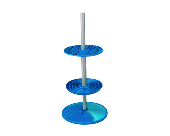 Pipettes Stand Vertical Light Polypropylene