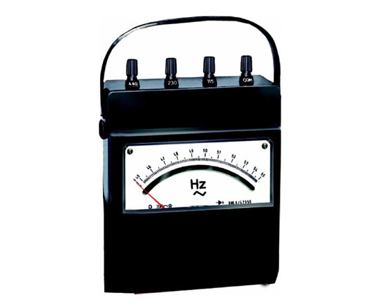 Frequency Meter Analog Portable