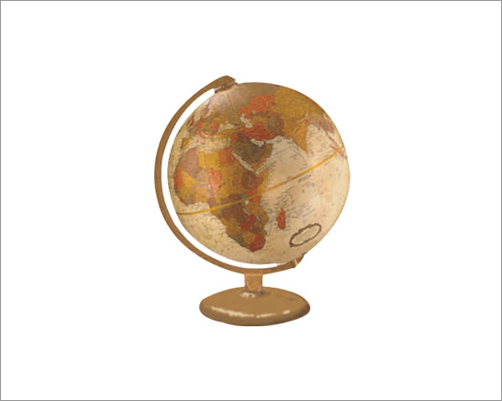 Antiquity Globe Model