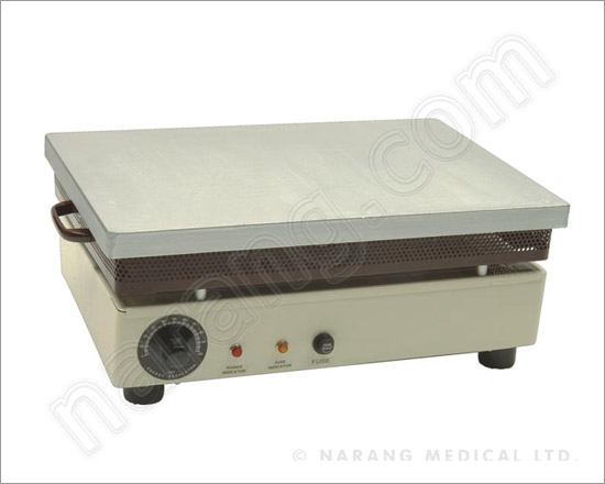 Laboratory Rectangular Heating Plate with Cast Iron Top