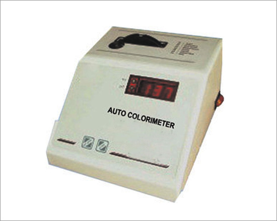 Photocolorimeter Auto Zero